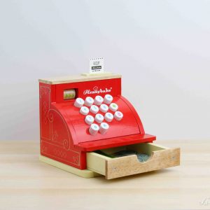 Caja registradora de madera con cajón para monedas y billetes - Le Toy Van